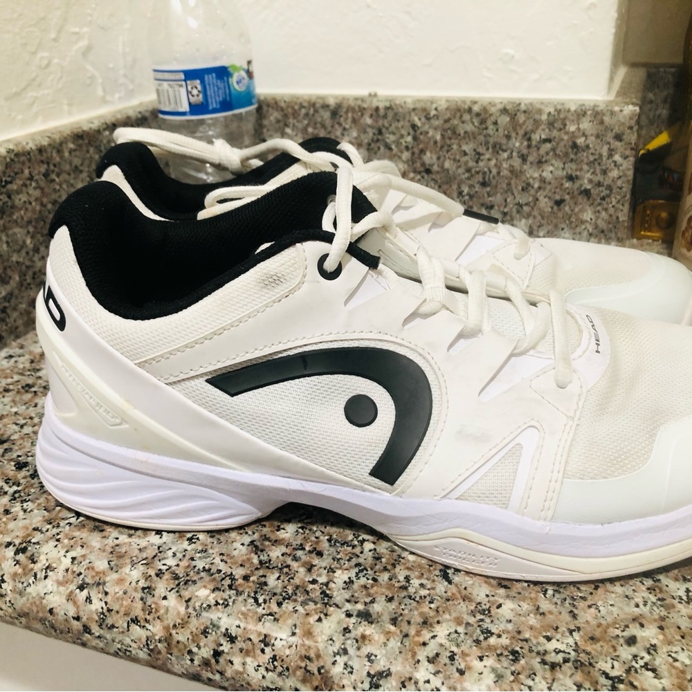 Head Men's White and Black Sports Sneakers